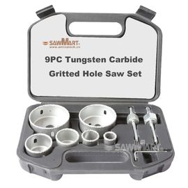 9PC 炭化タングステンのきしらせた穴は目立て器を