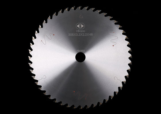 速い切口の木製の回状は木製の切断305 x 3.2 x 2.2 x 48PAについては鋸歯を