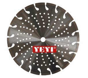 Dia 180mm 300mm 400mm のダイヤモンドのコンクリート、砂岩、アスファルトは鋸歯の区分されたタイプを