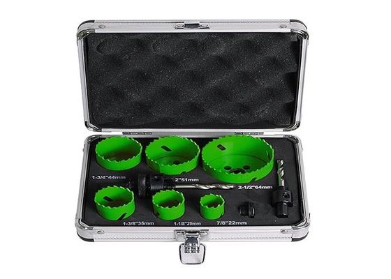 ドリル 7/8"は 1-1/8」22mm 29mm 2 インチの穴ステンレス鋼/アルミニウム箱が付いている目立て器を