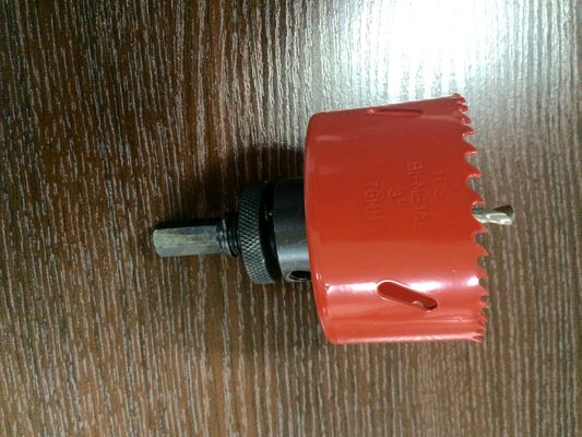 Bi の金属の切断の穴はアーバー延長、大口径を穴が見た 1/4 インチ 38mm 見ました