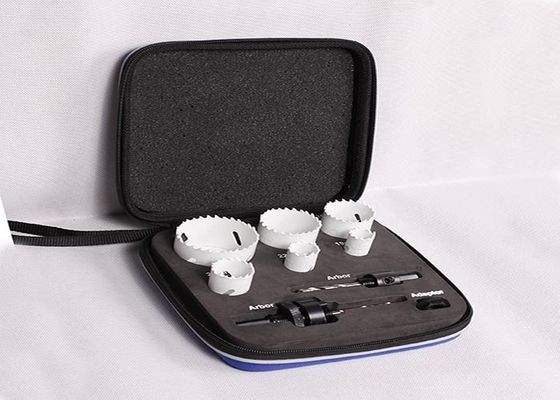 HSS の Bi の金属の穴は目立て器 35mm の布の箱が付いている深く切られた穴のカッターの穴あけ工具を