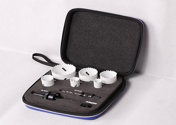 HSS の Bi の金属の穴は目立て器 35mm の布の箱が付いている深く切られた穴のカッターの穴あけ工具を