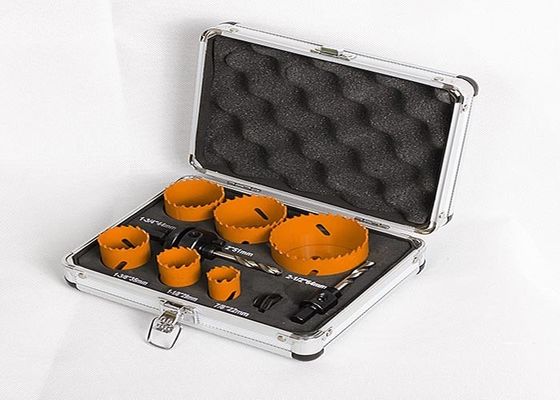 1.5" 2 インチ 85mm のバイメタルの炭化物の屑の穴はカッターがアルミニウム場合と置くのを見ました
