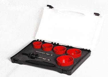 7PC HSS のバイメタルの穴は、大口径 1.5"見ました- 2.5"は穴穴あけ工具を見ました