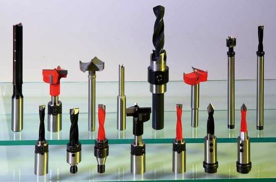 熱処理を用いる TCT の穴あけ工具の Brad ポイント V ポイント炭素鋼の耐久の退屈な用具