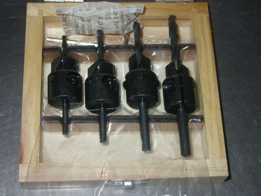ヒンジ/TCT ドリル、ブラッド ポイントまたは V ポイント countersink
