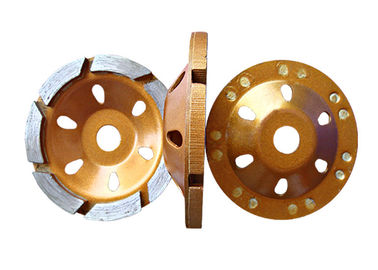 4"金属のダイヤモンドの粉砕ディスク具体的な粉砕の刃のコップの車輪